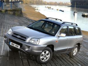 Hyundai Santa Fe 2004 года (UK)